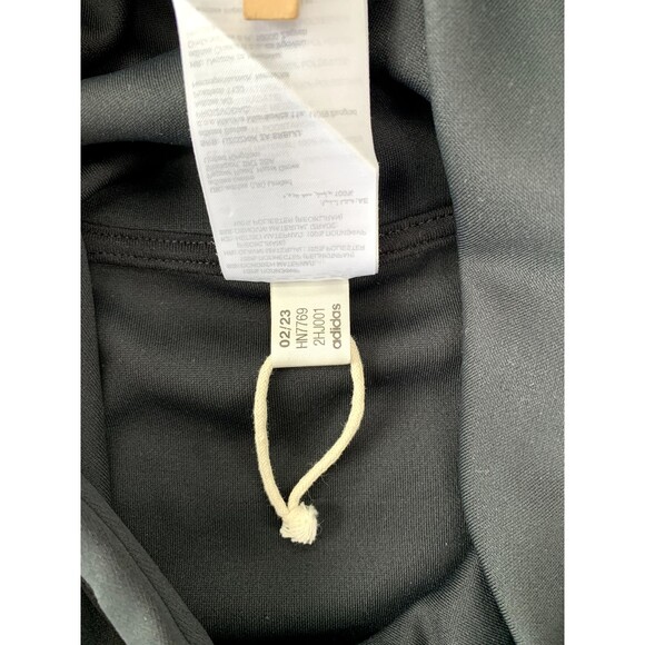 Adidas Aeroready Cropped Training Hoodie Black Women’s Medium Sweat-Wicking Gym - Picture 7 of 13